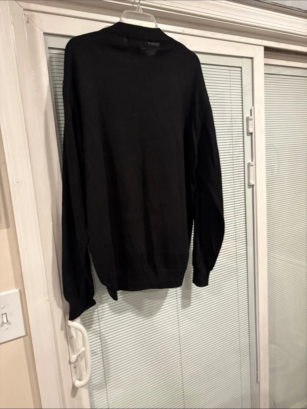 Panache Black and Gold Chevron Crewneck Sweater
